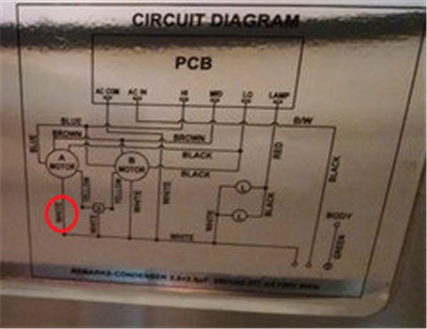 Range Hood Fan Motor Wiring