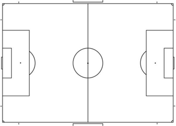 Blank Football Field Diagram