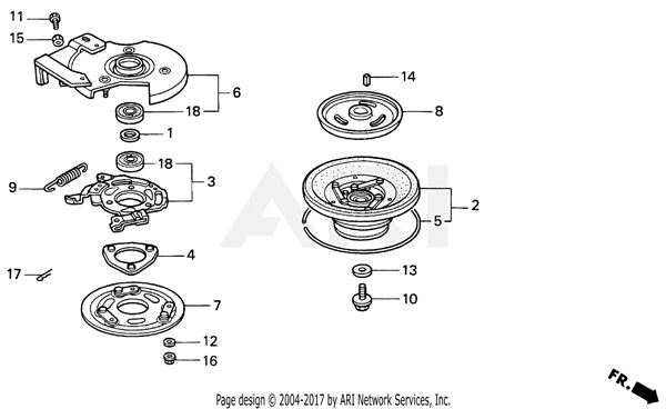 Honda Lawn Mower Blade Clutch Diagram