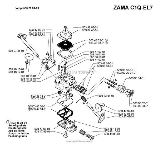 Husqvarna 55 Throttle Linkage Diagram