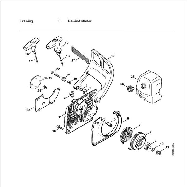 Stihl Ms461 Parts Diagram
