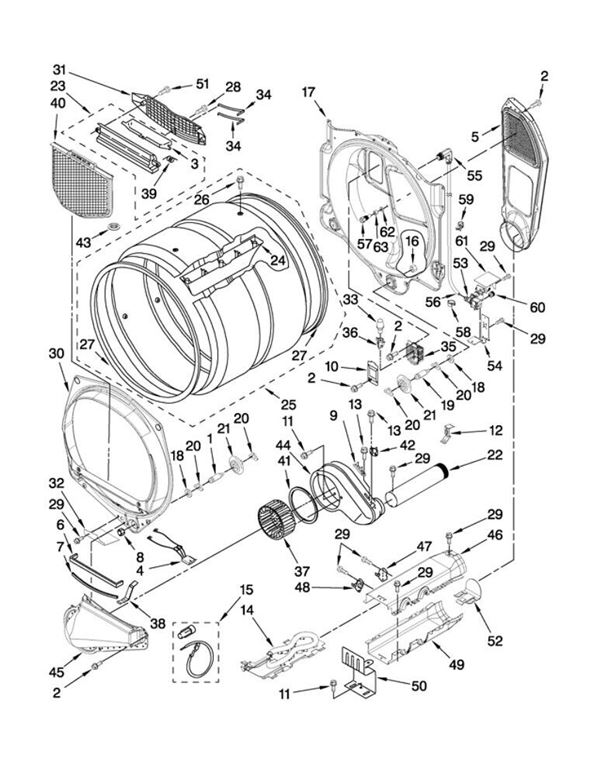 Maytag Bravos Xl Dryer Diagram