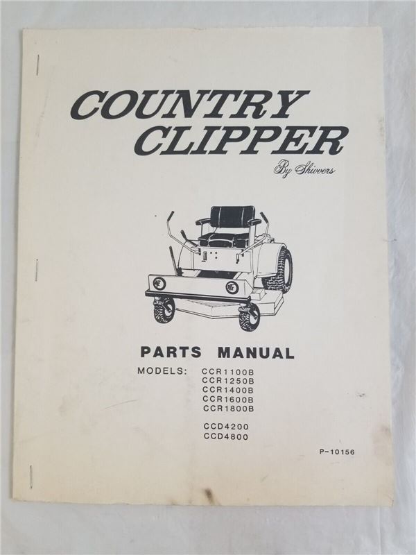 Country Clipper Parts Diagram