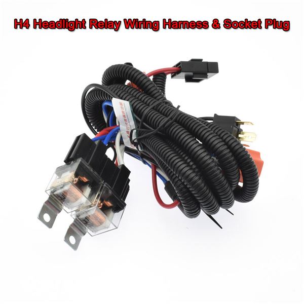 Headlight Relay Wiring Harness