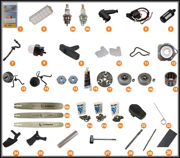 Stihl Ms250c Parts Diagram