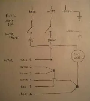 115 230 volt motor wiring diagram