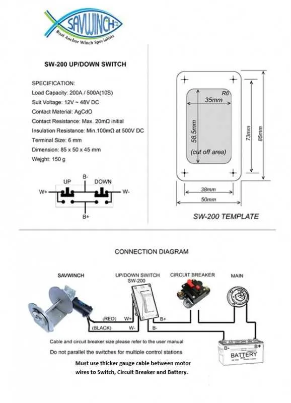 12v winch wiring diagram 12v winch wiring diagram