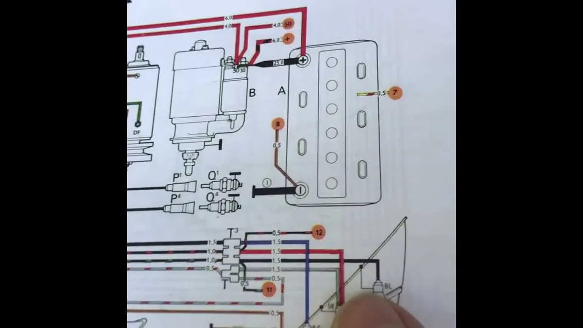 1969 vw beetle wiring diagram