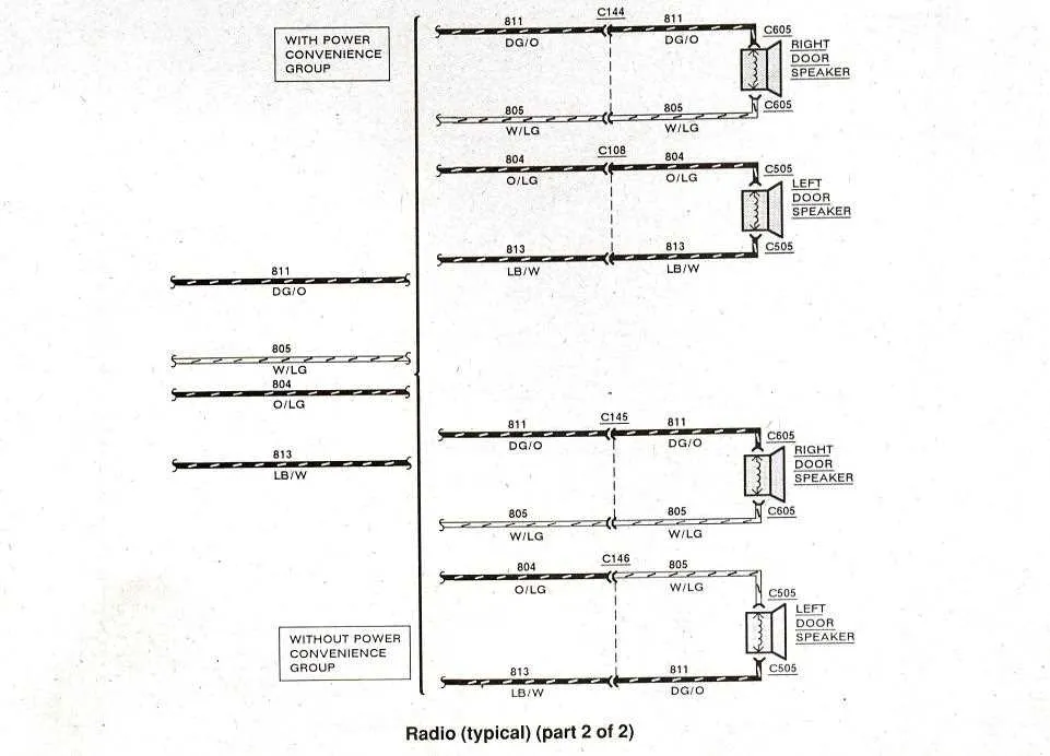 1994 ford ranger stereo wiring diagram