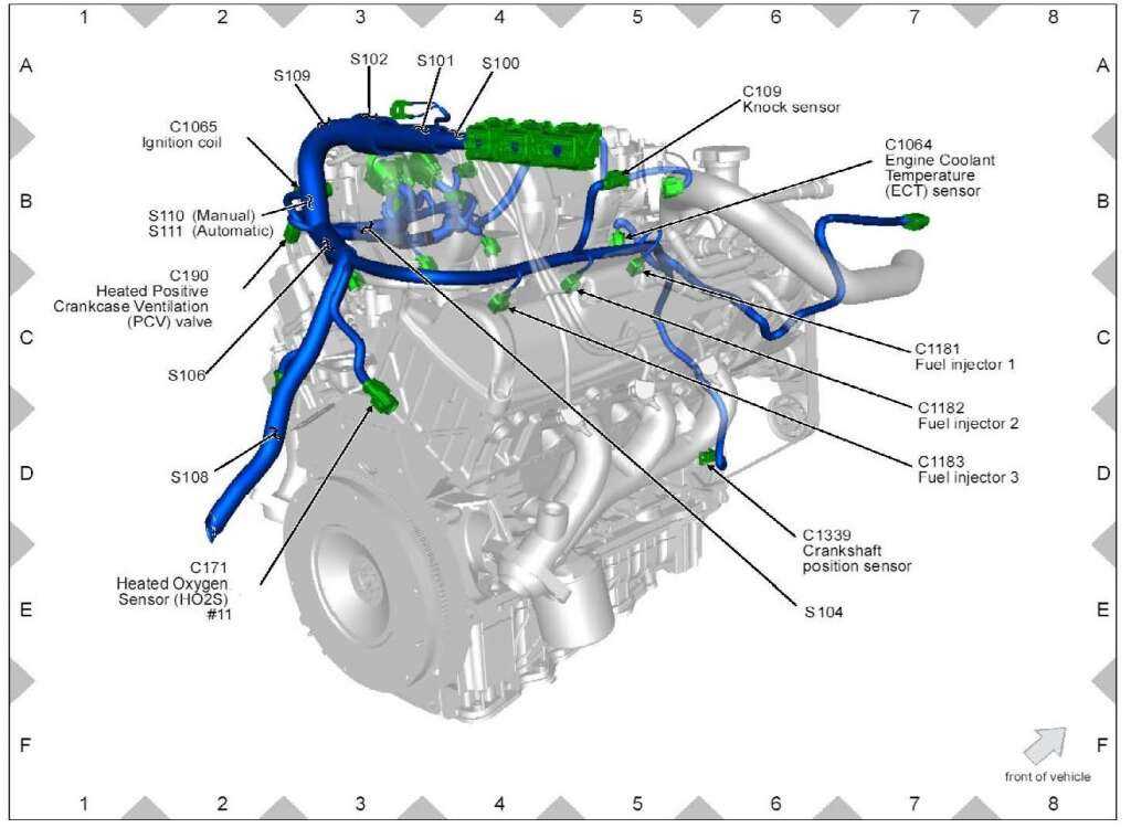 Visualizing the Inner Workings of the 2002 Ford Ranger 3.0 Engine