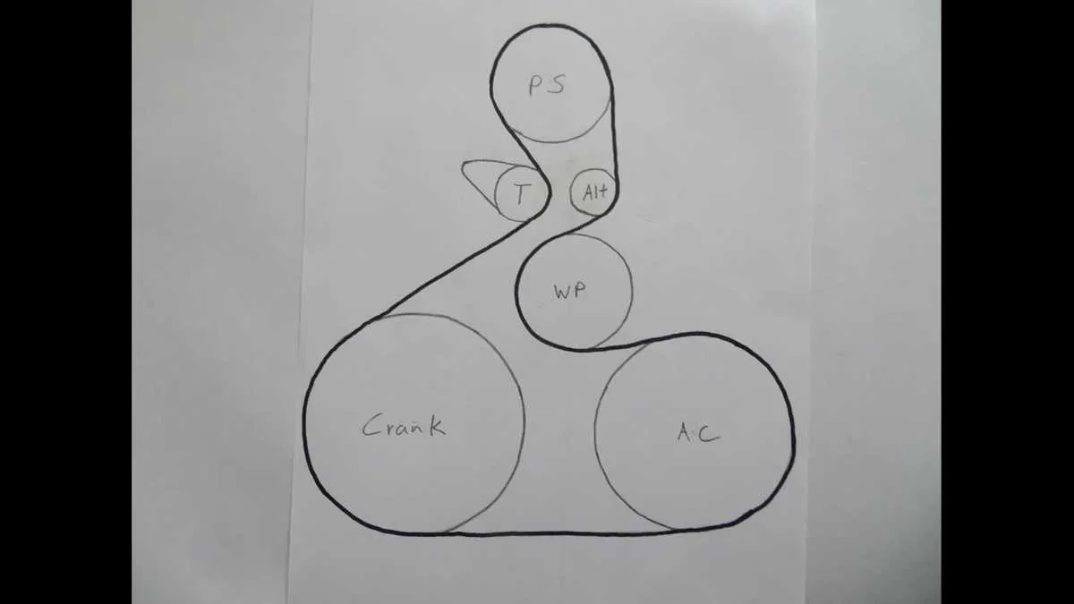 2003 honda crv belt diagram