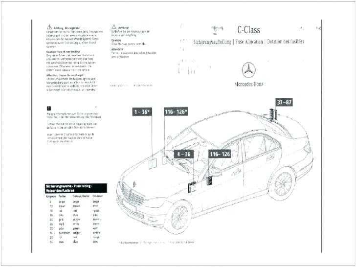 Understanding the Fuse Diagram for a 2004 CLK 320