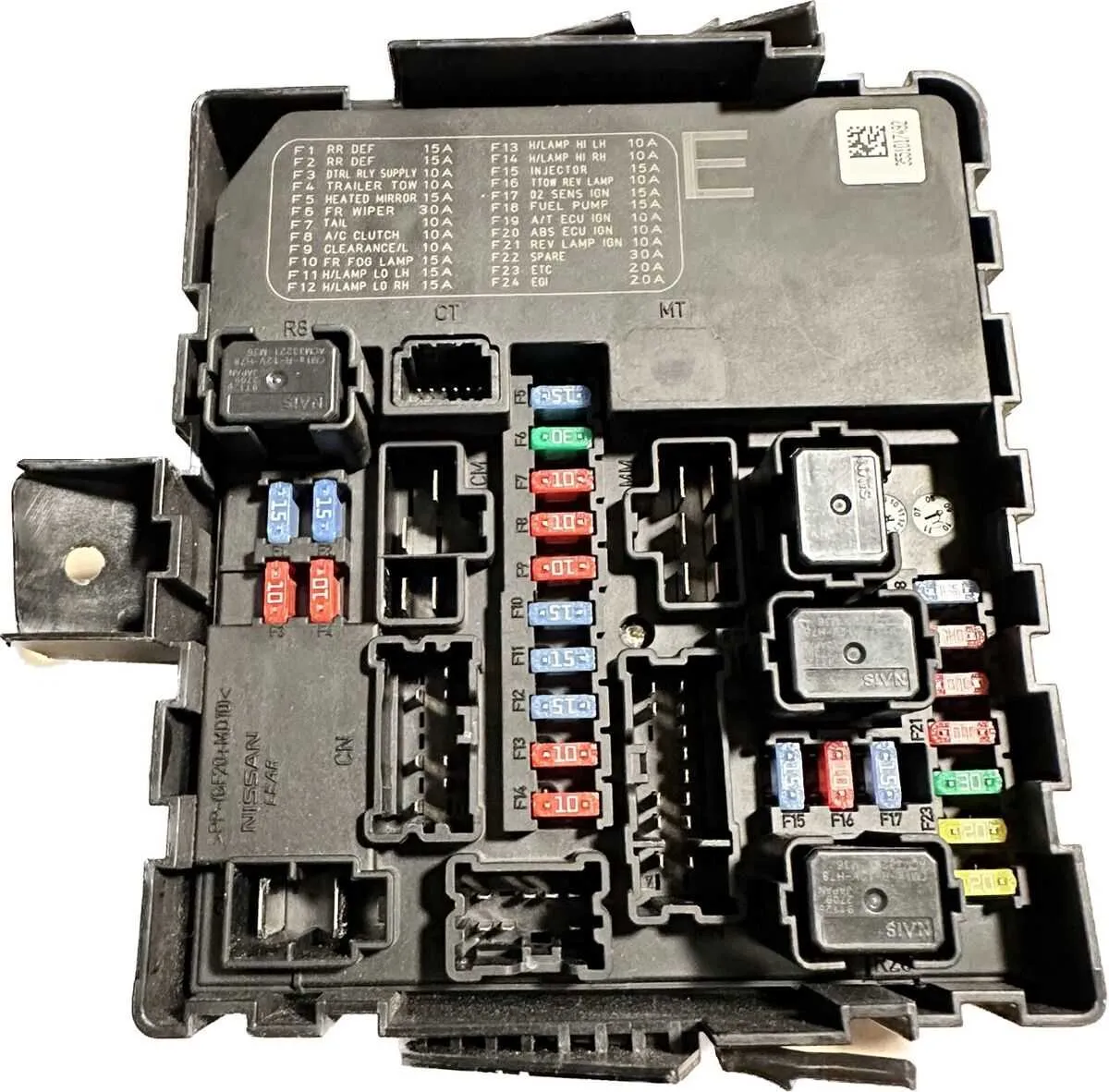 2004 nissan titan fuse box diagram