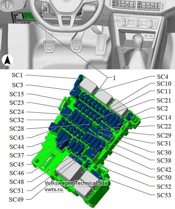 2008 vw jetta fuse box diagram