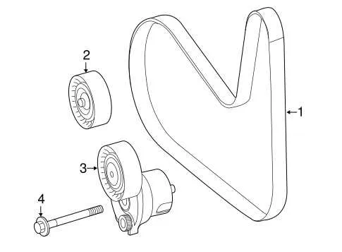2010 mercedes c300 serpentine belt diagram