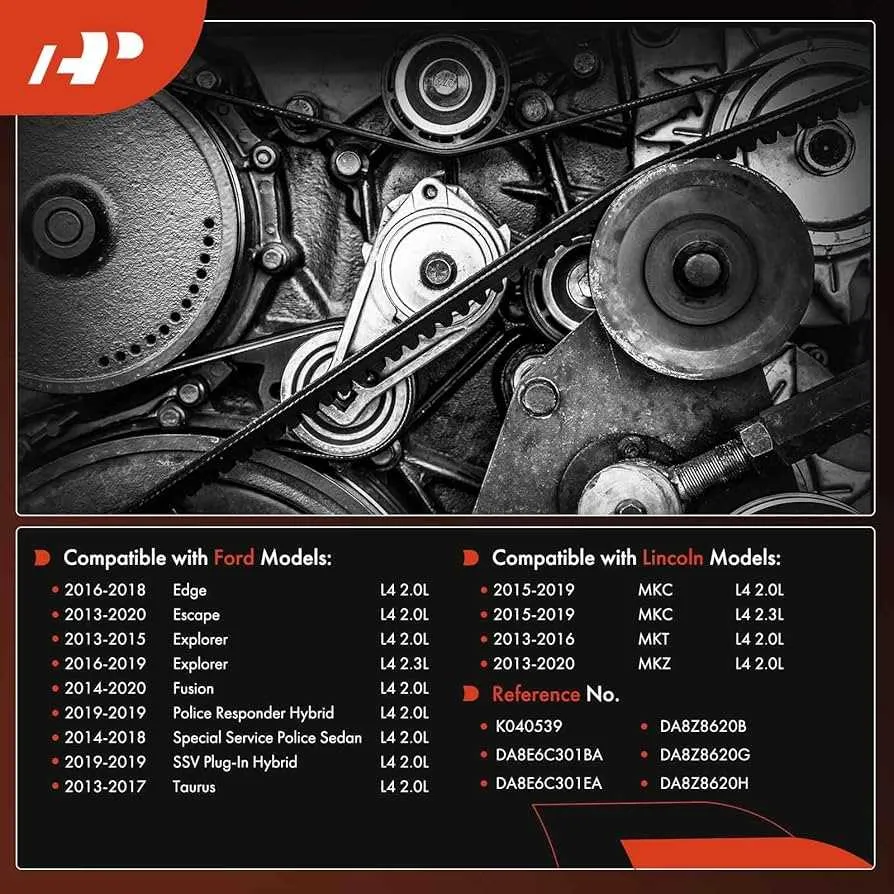2011 ford fusion 2.5 belt diagram