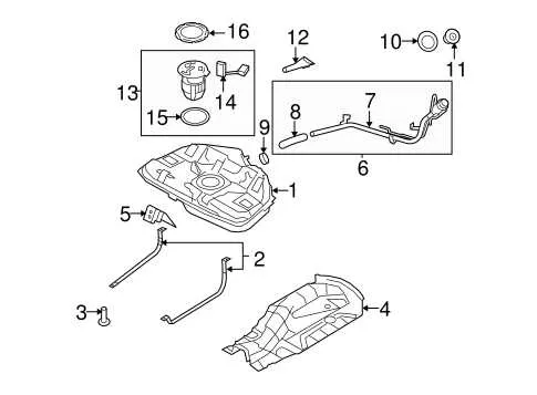2012 ford fusion 2.5 serpentine belt diagram