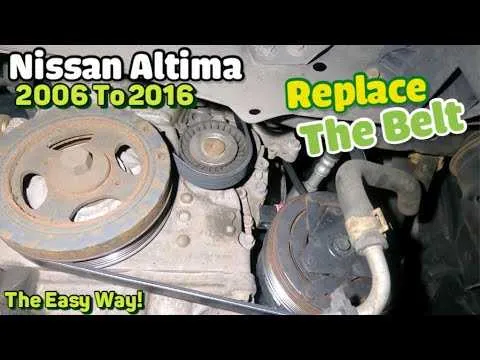 2013 nissan altima 2.5 belt diagram