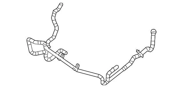 2014 jeep cherokee coolant hose diagram