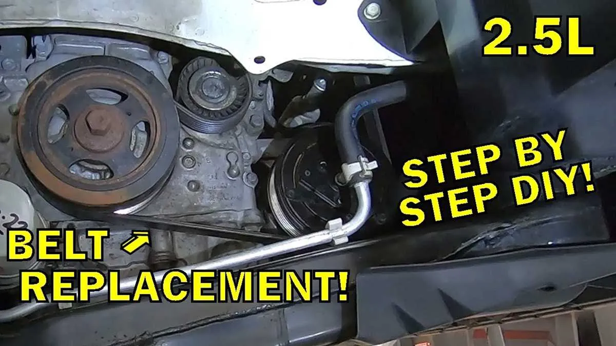 2015 nissan altima 2.5 serpentine belt diagram