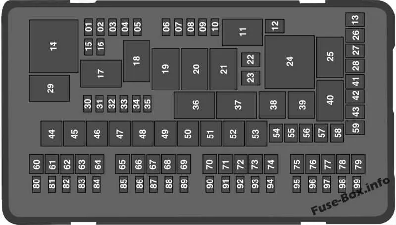 2020 ford f350 fuse box diagram