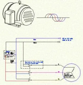 220v single phase to 3 phase converter wiring diagram