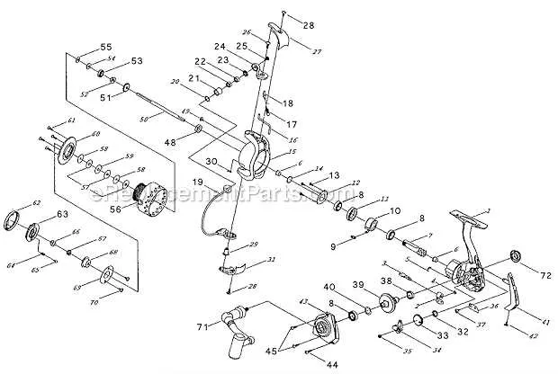diagram fishing reel parts diagram fishing reel parts