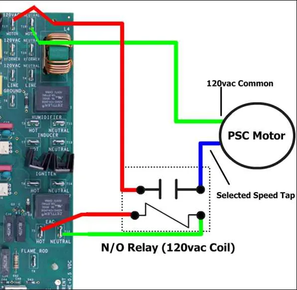 ecm motor wiring diagram