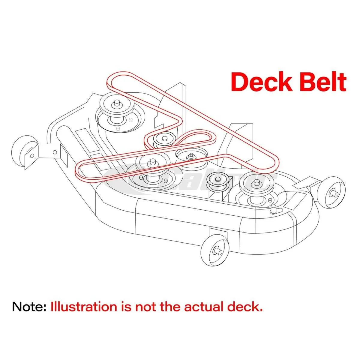 john deere l118 belt diagram