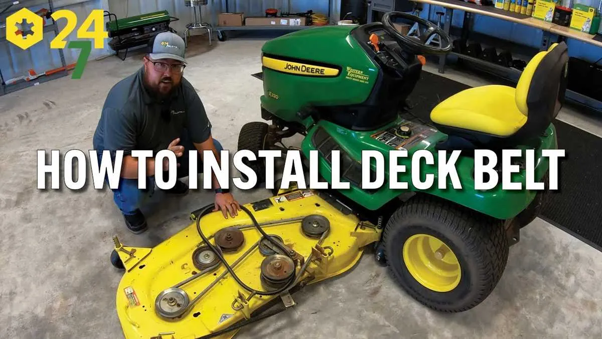 john deere lx277 48c mower deck parts diagram