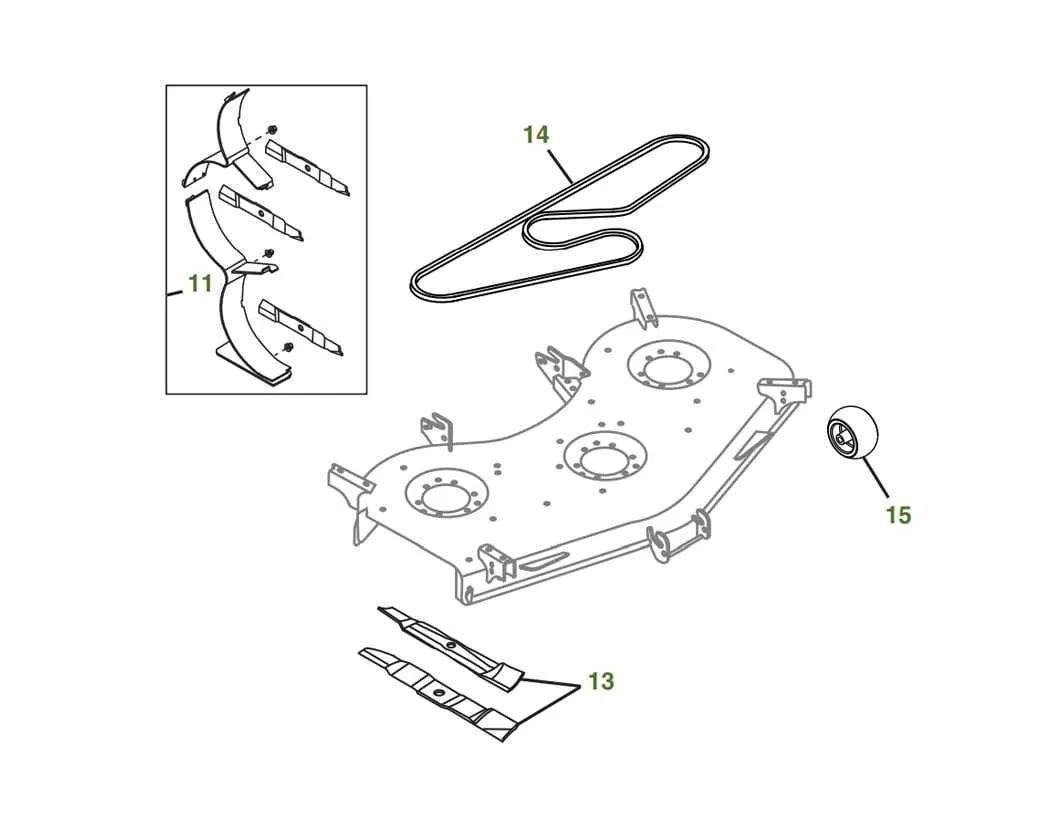 john deere s120 parts diagram