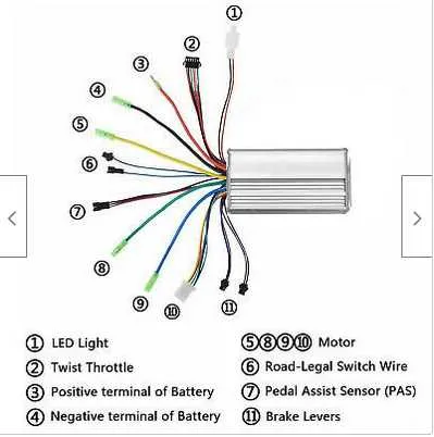 nakto ebike wiring diagram