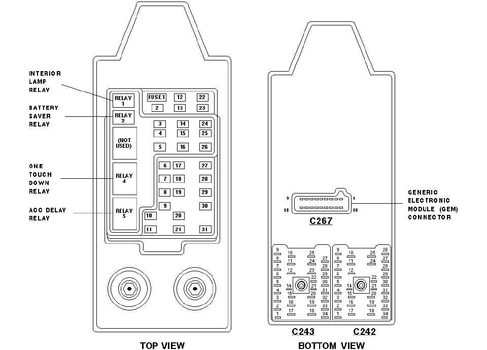 owner manual 1998 ford f150 fuse box diagram