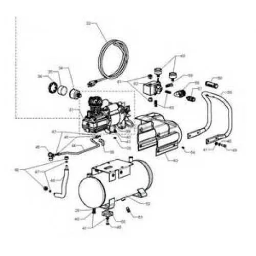ridgid air compressor parts diagram