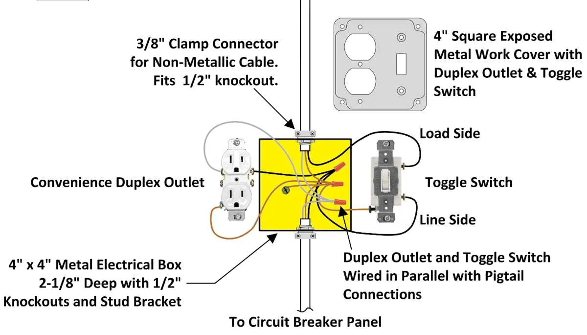 switch and outlet wiring diagram