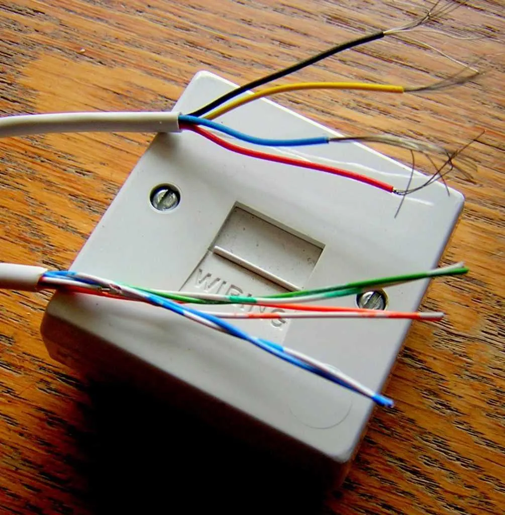 telephone jack wiring diagram