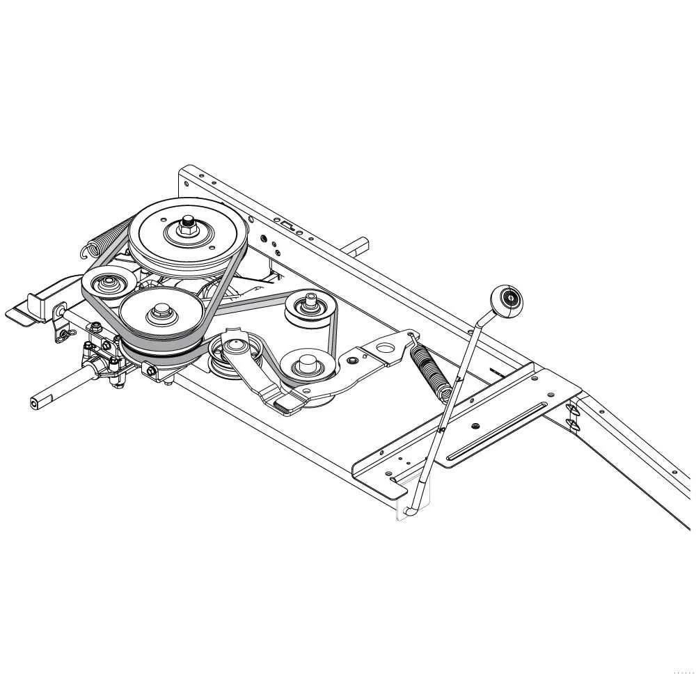 troy bilt 42 inch deck parts diagram
