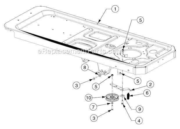troy bilt mustang 50 belt diagram