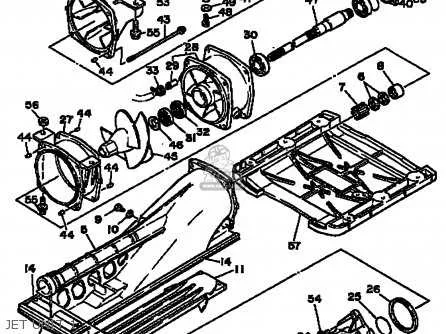 yamaha waverunner parts diagram