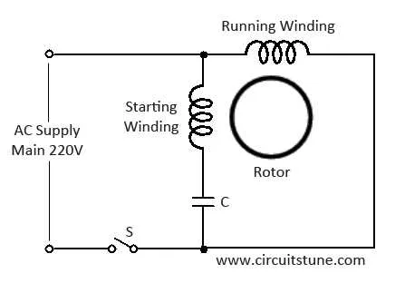 ac capacitor diagram wiring