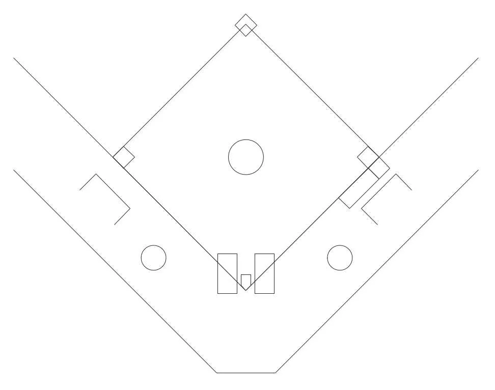baseball diamond positions diagram baseball diamond positions diagram