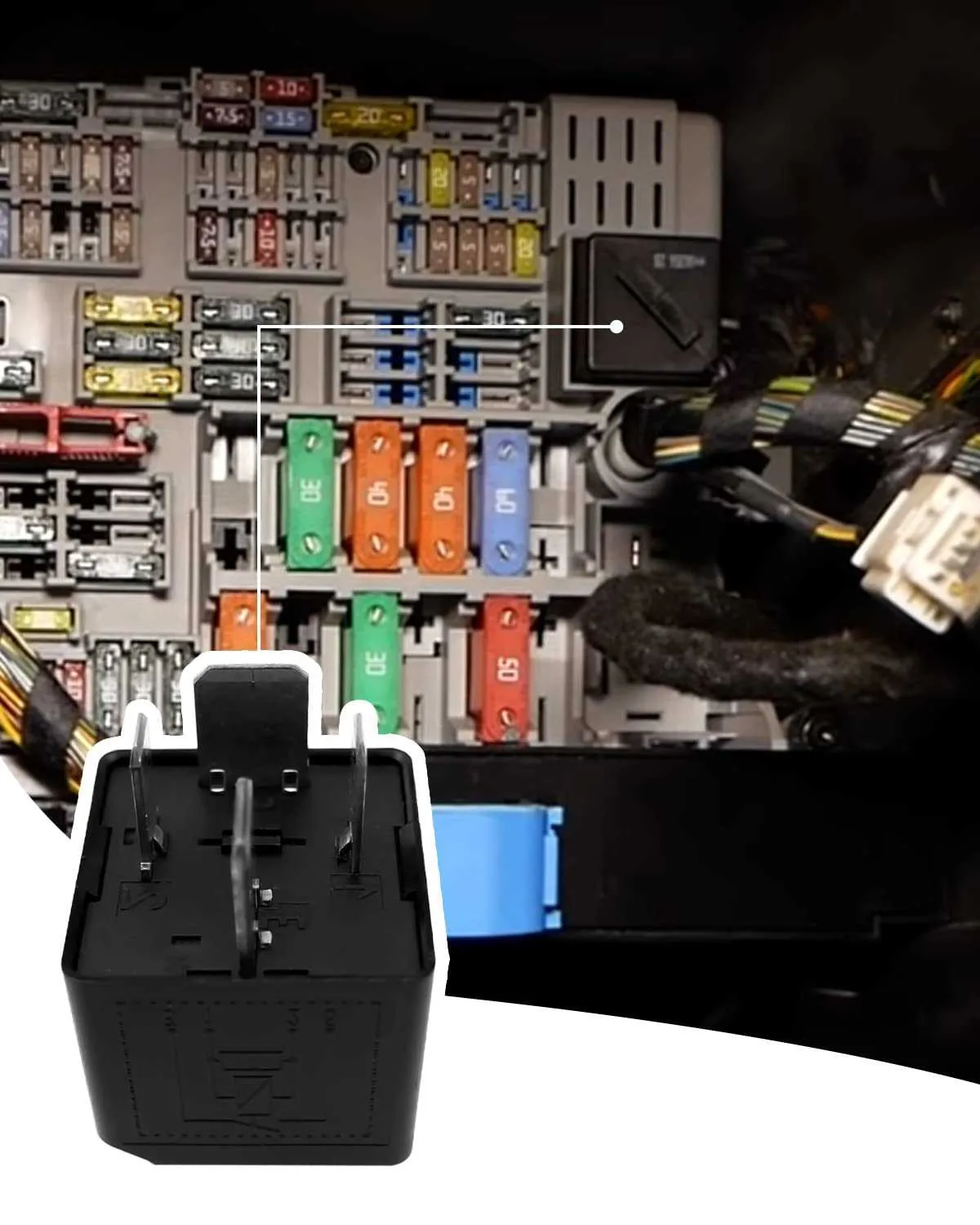 bmw e90 fuse box diagram