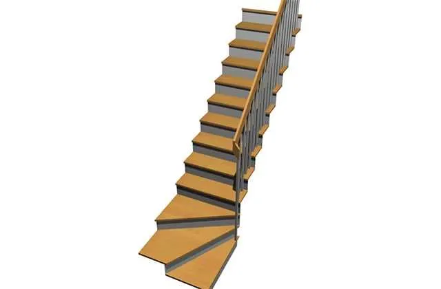 terminology stair parts diagram