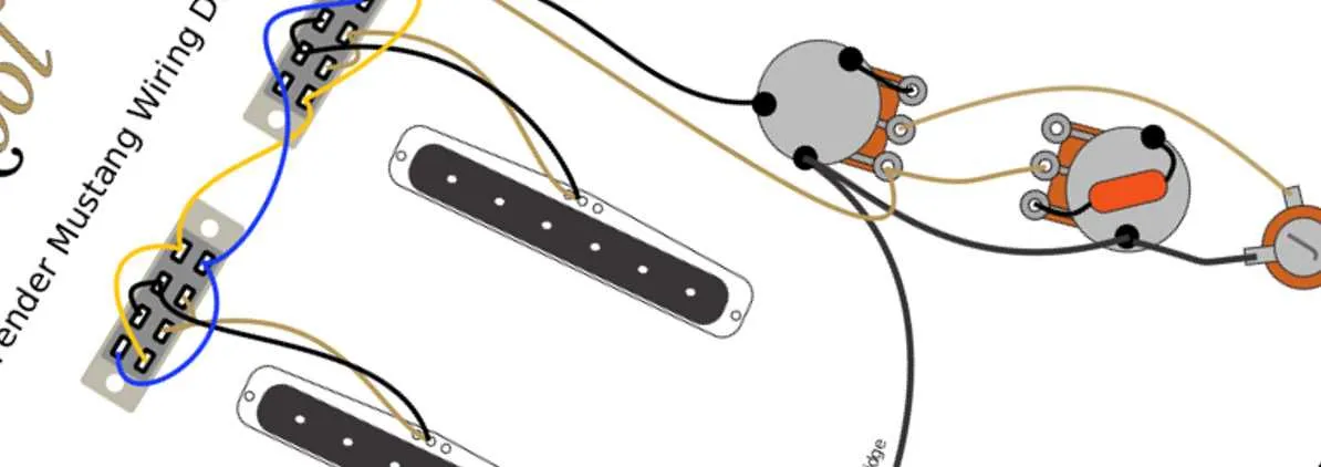 fender mustang wiring diagram