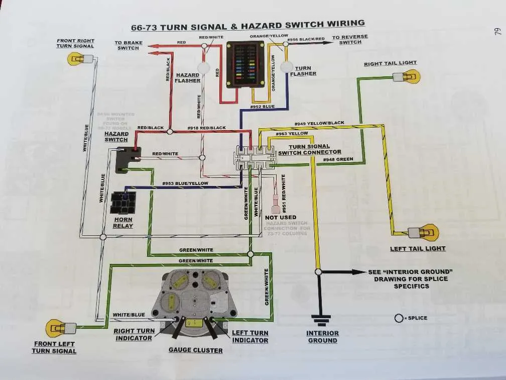 gm turn signal wiring diagram