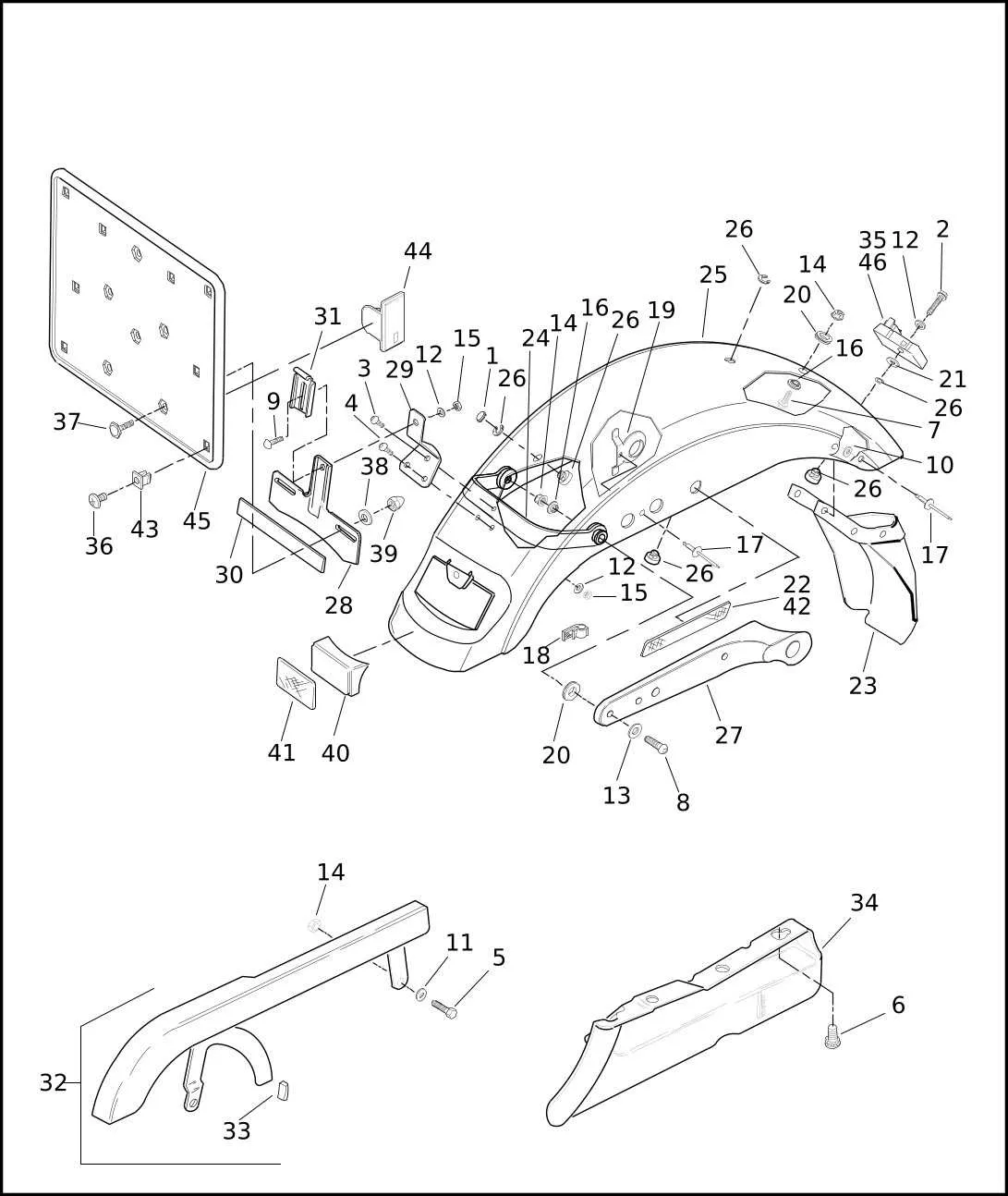 harley davidson sportster parts diagram