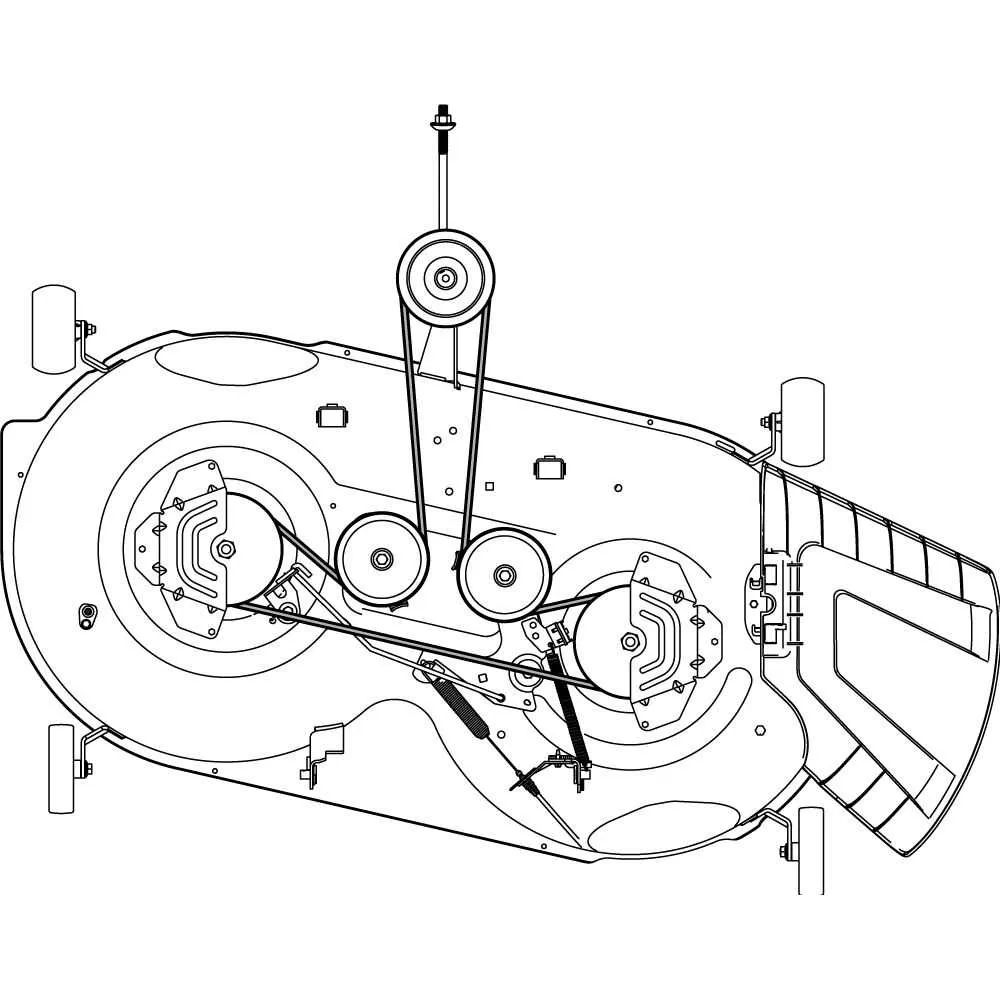 cub cadet z force 50 belt diagram