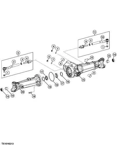 john deer 100 series parts diagram