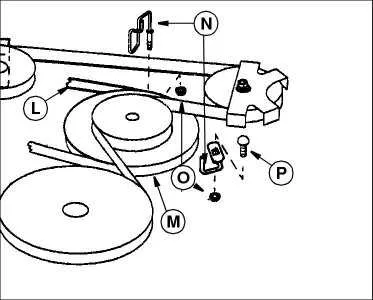 john deere mower drive belt diagram