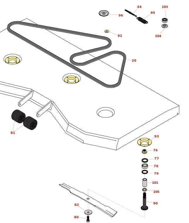 john deere z915e parts diagram